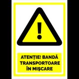 Indicator pentru banda transportoare in miscare